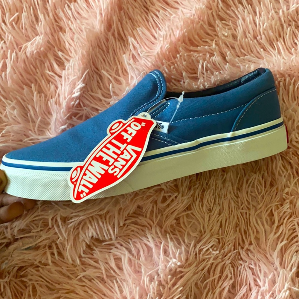 Vans Slip On (🔵⚪️)
